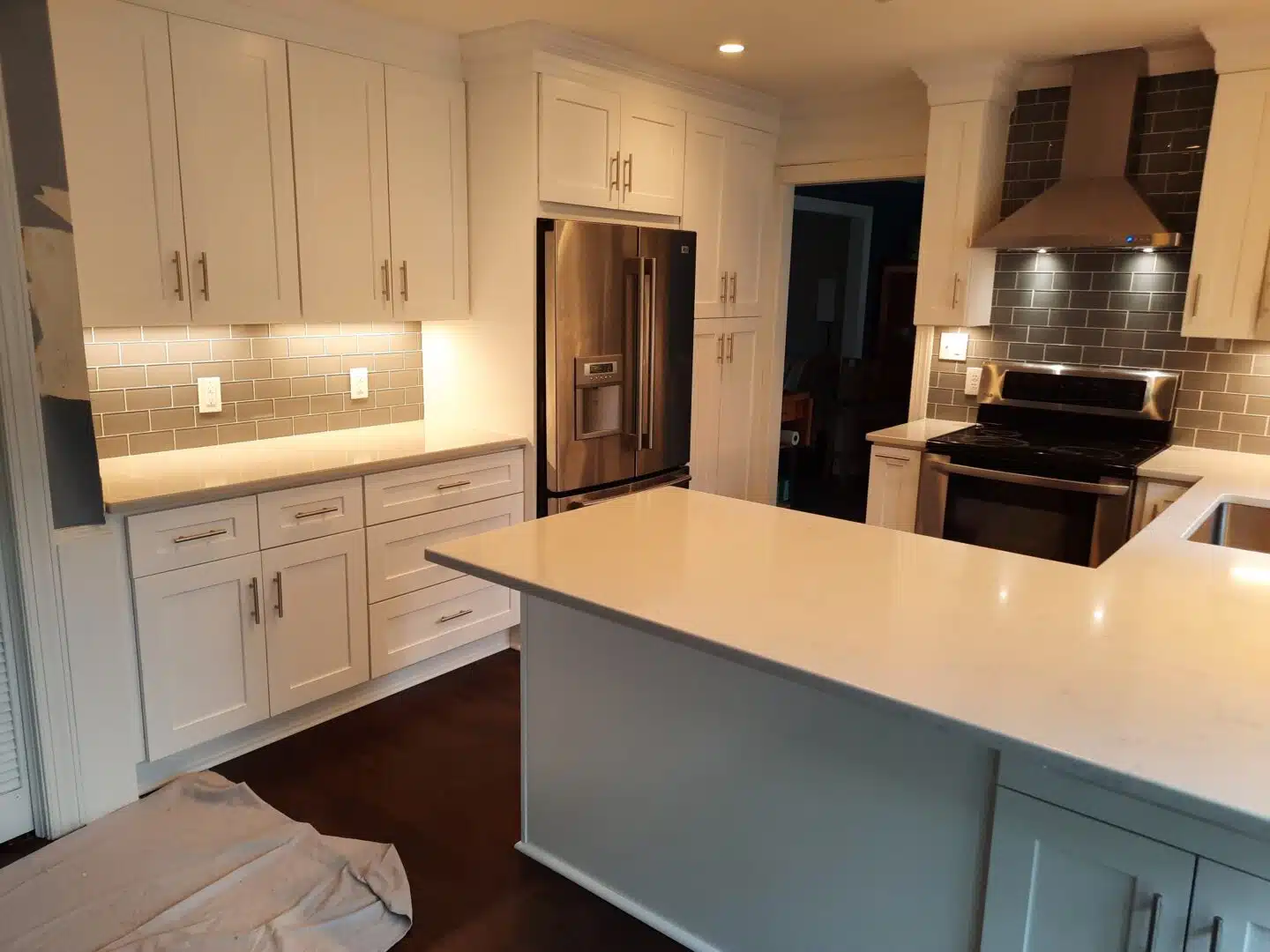 Full kitchen remodel at this home in Raleigh North Carolina